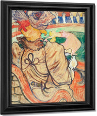 At The Nouveau Cirque The Dancer And Five Stiff Shirts By Henri De Lautrec Toulouse Fine Art Print
