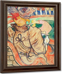 At The Nouveau Cirque The Dancer And Five Stiff Shirts By Henri De Lautrec Toulouse Fine Art Print