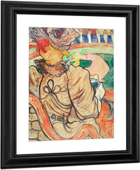 At The Nouveau Cirque The Dancer And Five Stiff Shirts By Henri De Lautrec Toulouse Fine Art Print