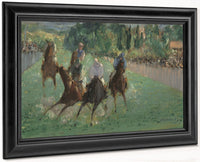 At The Races By Edouard Manet Fine Art Print