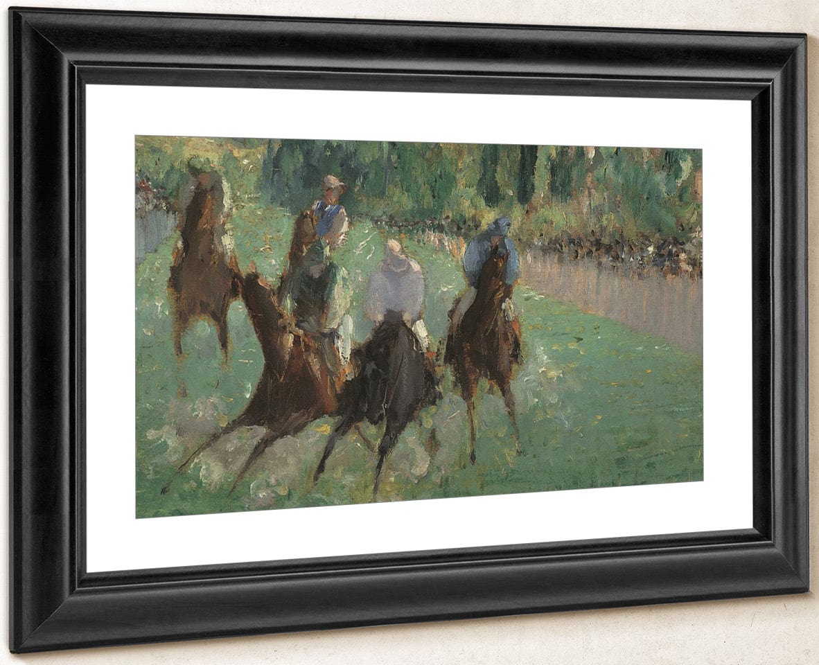 At The Races By Edouard Manet Fine Art Print