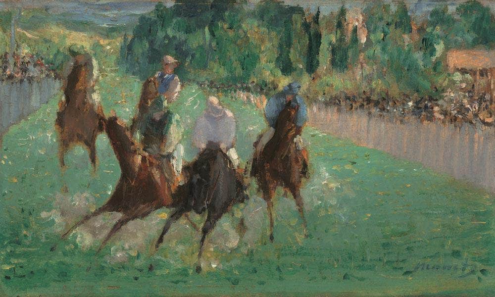 At The Races Edouard Manet Fine Art Print