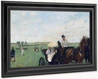At The Races In The Countryside By Edgar Degas Fine Art Print