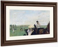 At The Races In The Countryside By Edgar Degas Fine Art Print