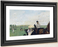 At The Races In The Countryside By Edgar Degas Fine Art Print
