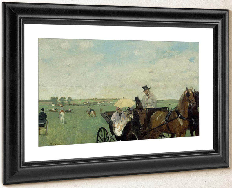 At The Races In The Countryside By Edgar Degas Fine Art Print