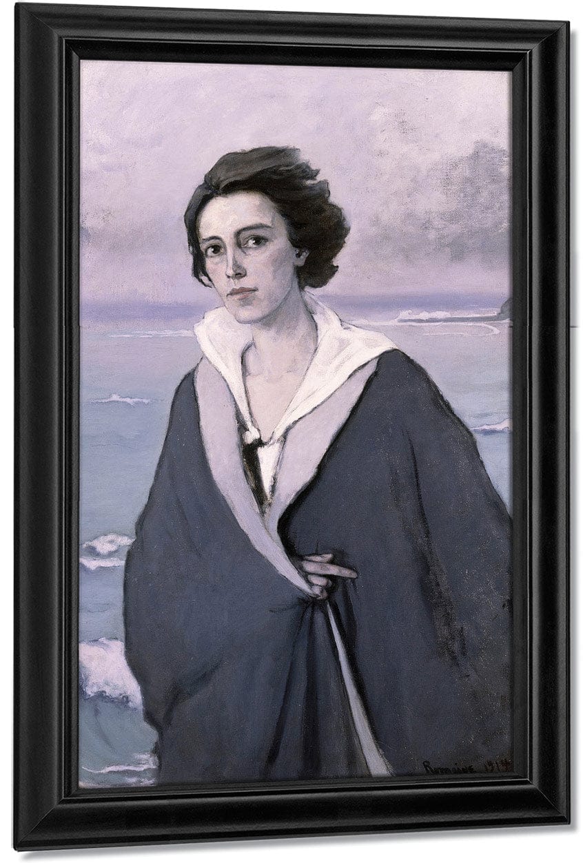 At The Seaside Self Portrait 1914 By Romaine Brooks Fine Art Print