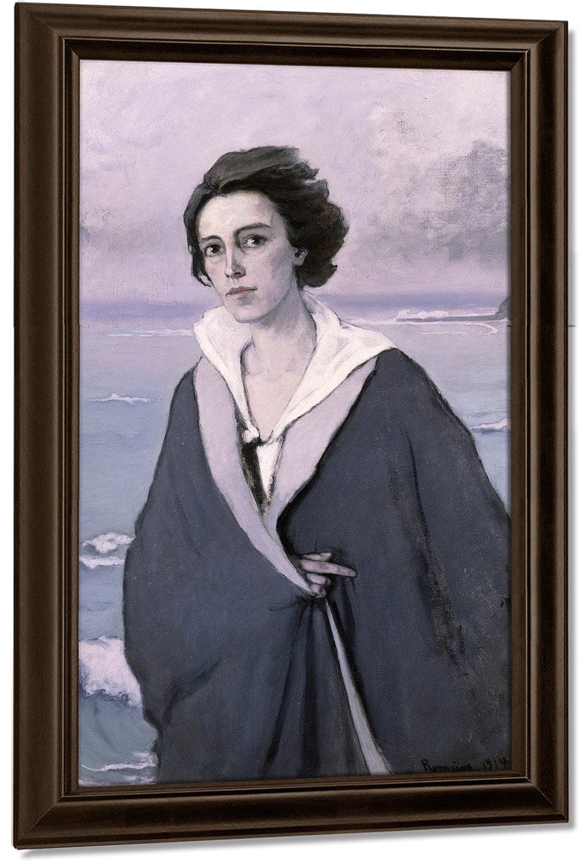 At The Seaside Self Portrait 1914 By Romaine Brooks Fine Art Print