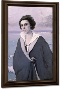 At The Seaside Self Portrait 1914 By Romaine Brooks Fine Art Print