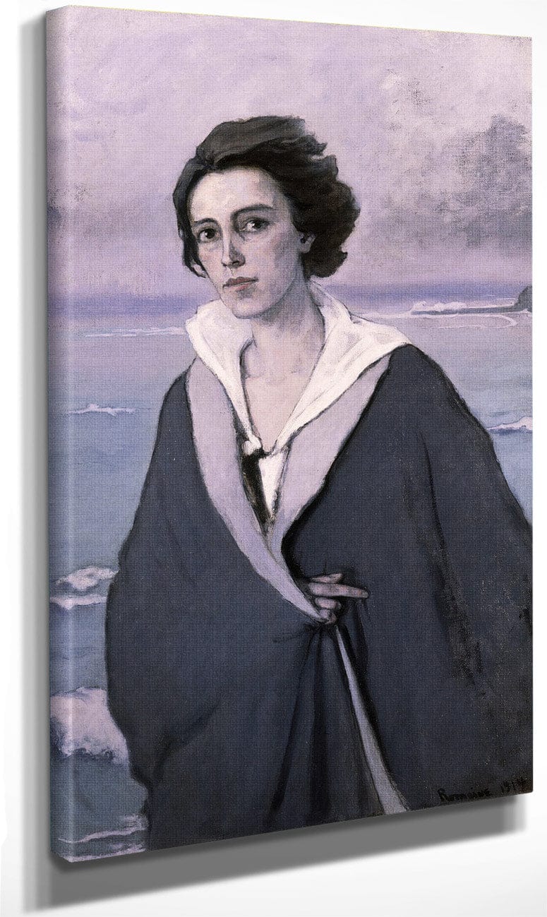 At The Seaside Self Portrait 1914 By Romaine Brooks Fine Art Print
