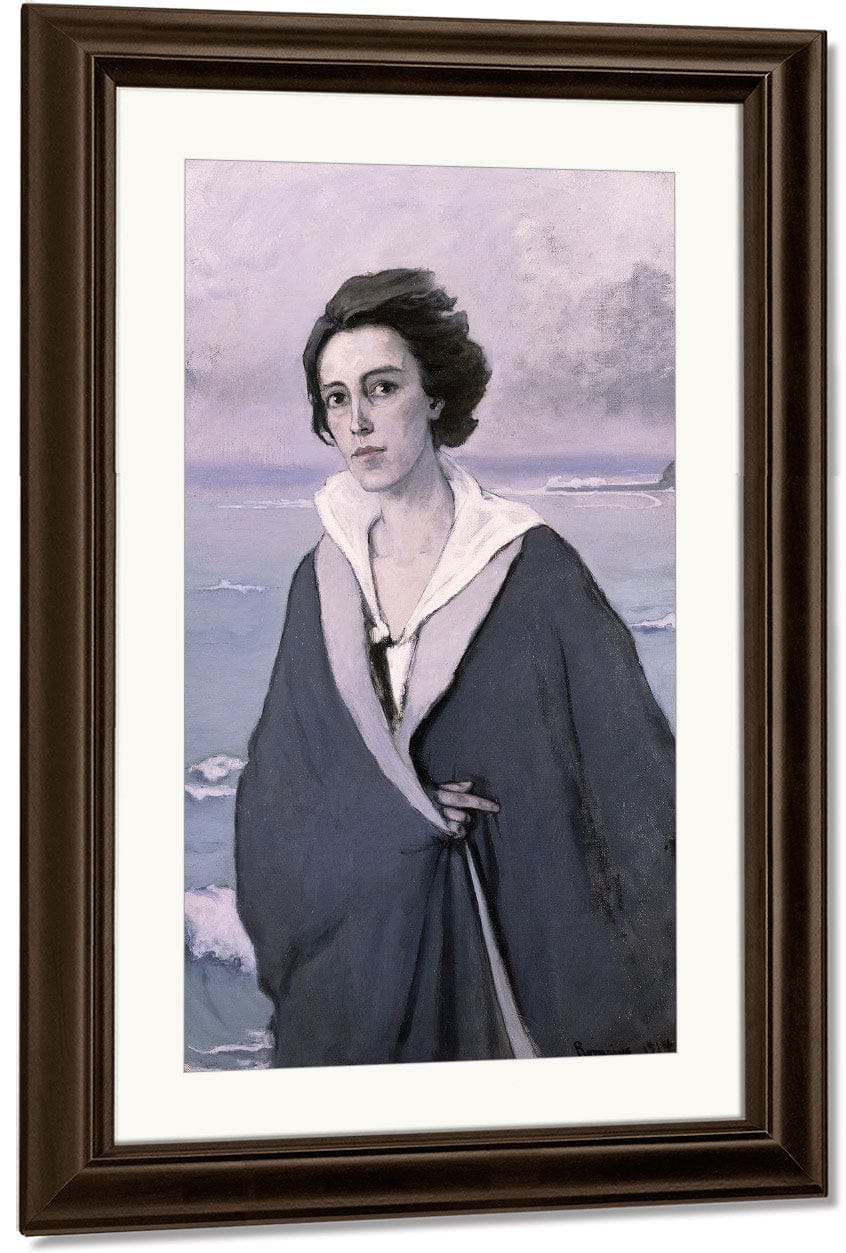 At The Seaside Self Portrait 1914 By Romaine Brooks Fine Art Print