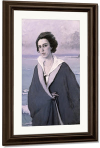 At The Seaside Self Portrait 1914 By Romaine Brooks Fine Art Print