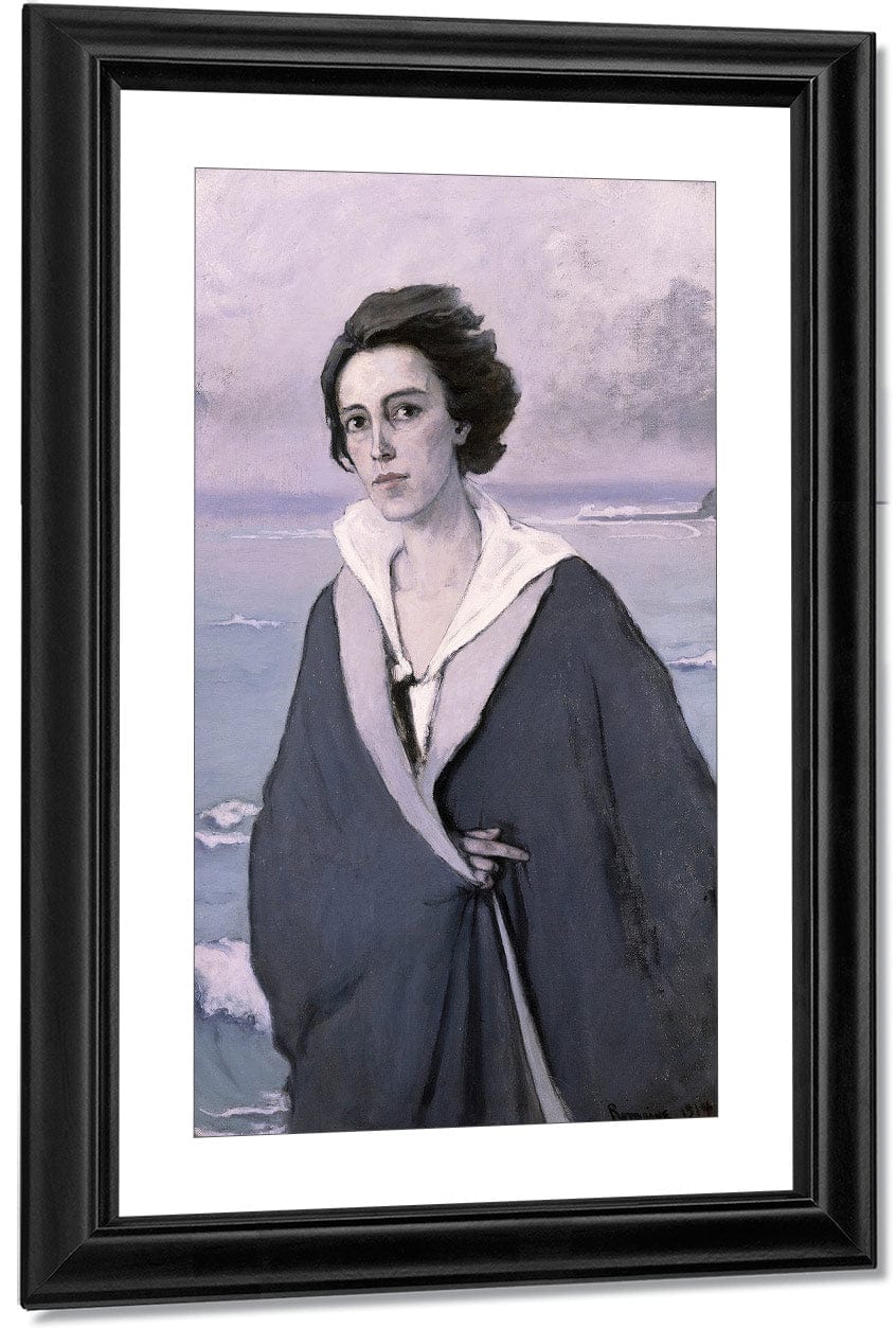 At The Seaside Self Portrait 1914 By Romaine Brooks Fine Art Print