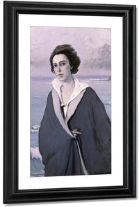 At The Seaside Self Portrait 1914 By Romaine Brooks Fine Art Print