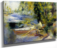 At The Water's Edge By Pierre August Renoir Fine Art Print
