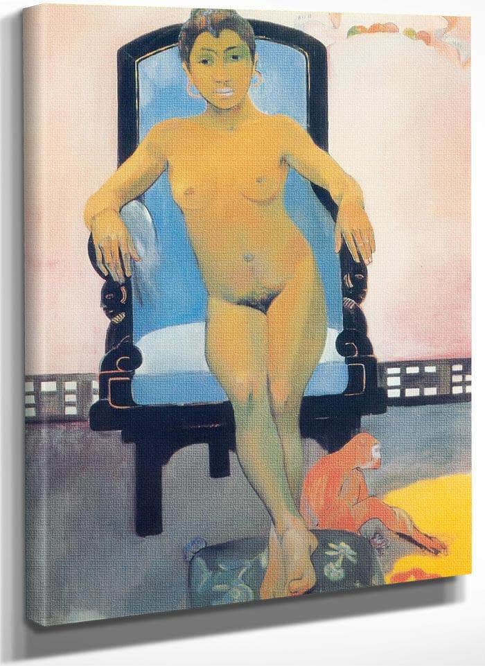 Atia Tamari Vahine Judith Te Parari( Annah The Javanese) By Paul Gauguin Fine Art Print