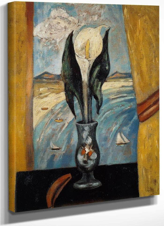 Atlantic Window By Marsden Hartley Fine Art Print