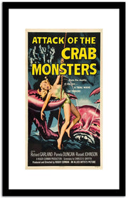 Attack Of The Crab Monsters  Vintage Poster Fine Art Print