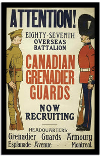 Attention  Vintage Poster Fine Art Print