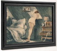 Attic Room 1940 By Louis Icart Fine Art Print