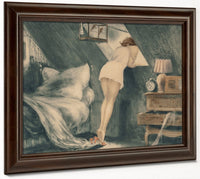 Attic Room 1940 By Louis Icart Fine Art Print