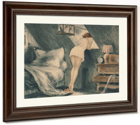 Attic Room 1940 By Louis Icart Fine Art Print
