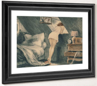 Attic Room 1940 By Louis Icart Fine Art Print