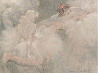 Attitudes By Louis Icart Fine Art Print