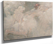 Attitudes By Louis Icart Fine Art Print