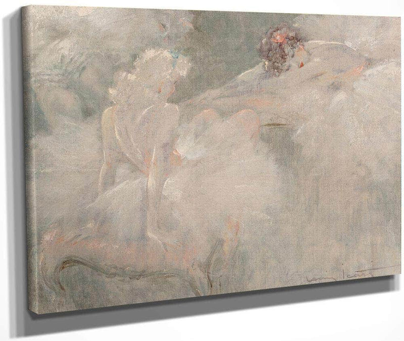 Attitudes By Louis Icart Fine Art Print