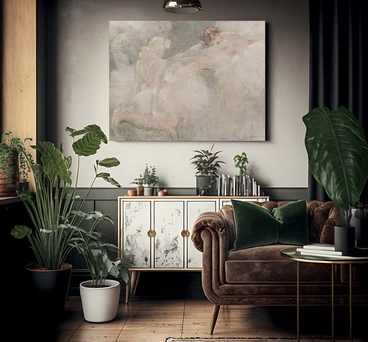 Attitudes By Louis Icart Fine Art Print