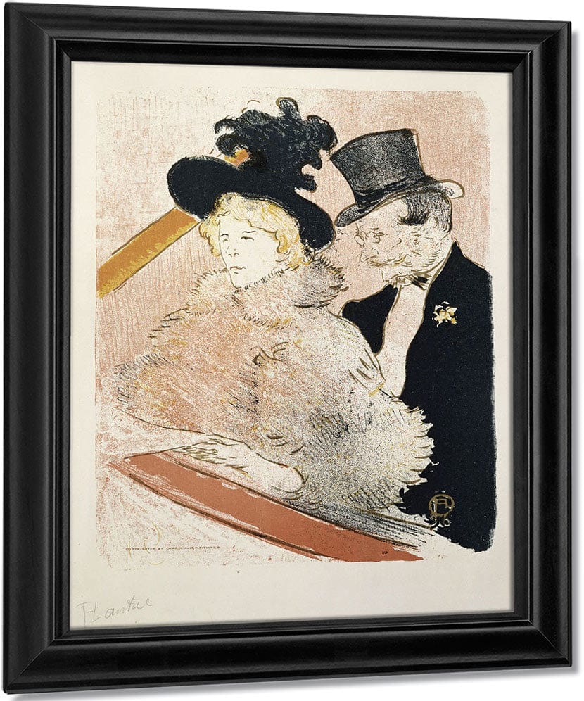 Au Concert By Henri Marie Raymond De Toulouse Lautrec Monfa Fine Art Print