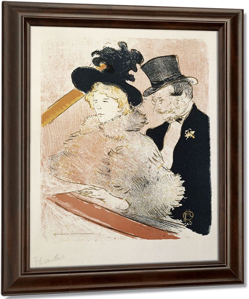 Au Concert By Henri Marie Raymond De Toulouse Lautrec Monfa Fine Art Print