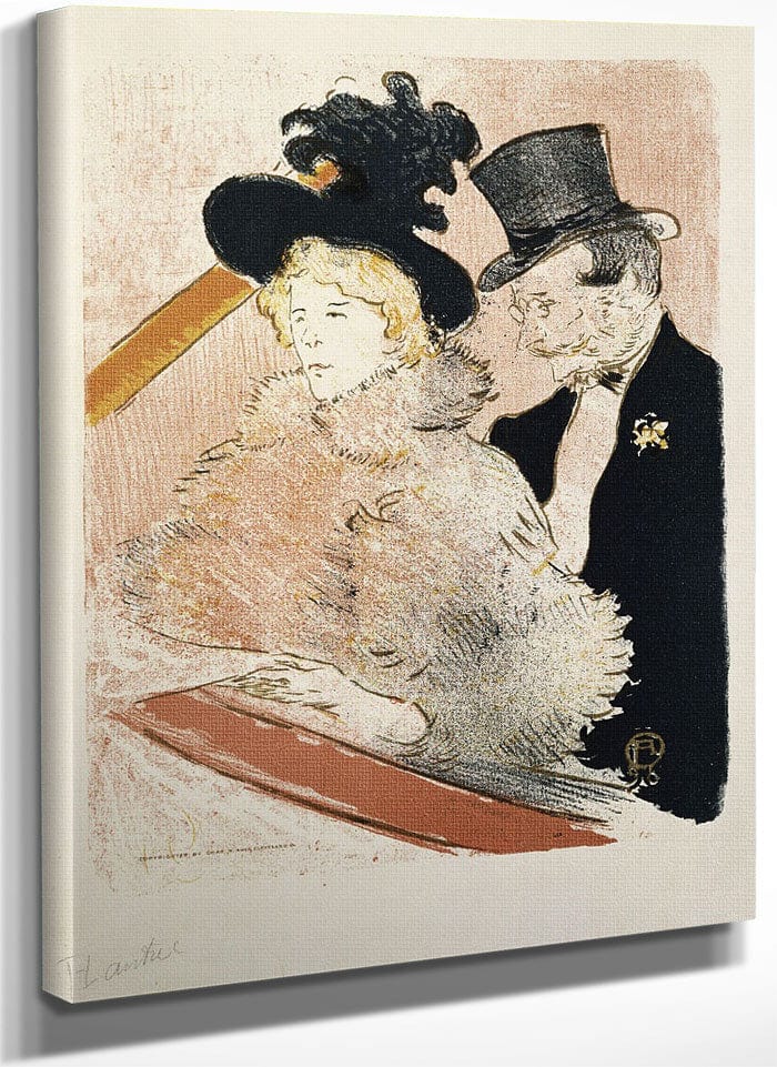 Au Concert By Henri Marie Raymond De Toulouse Lautrec Monfa Fine Art Print