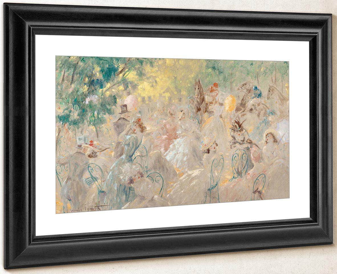 Au Pesage Circa 1930 By Louis Icart Fine Art Print