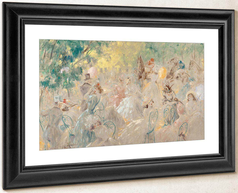 Au Pesage Circa 1930 By Louis Icart Fine Art Print