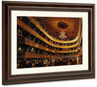 Auditorium Of The Old Burgtheater By Klimt Fine Art Print