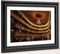 Auditorium Of The Old Burgtheater By Klimt Fine Art Print