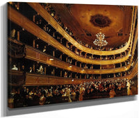 Auditorium Of The Old Burgtheater By Klimt Fine Art Print
