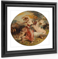 Aurora And Zephyr By William Etty Fine Art Print