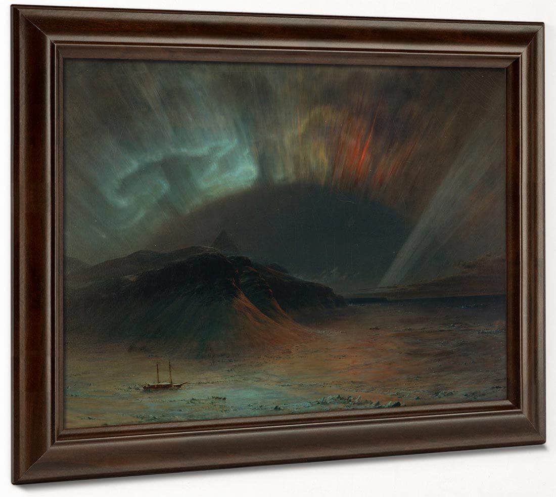 Aurora Borealis 1865 By Frederic Edwin Church Fine Art Print