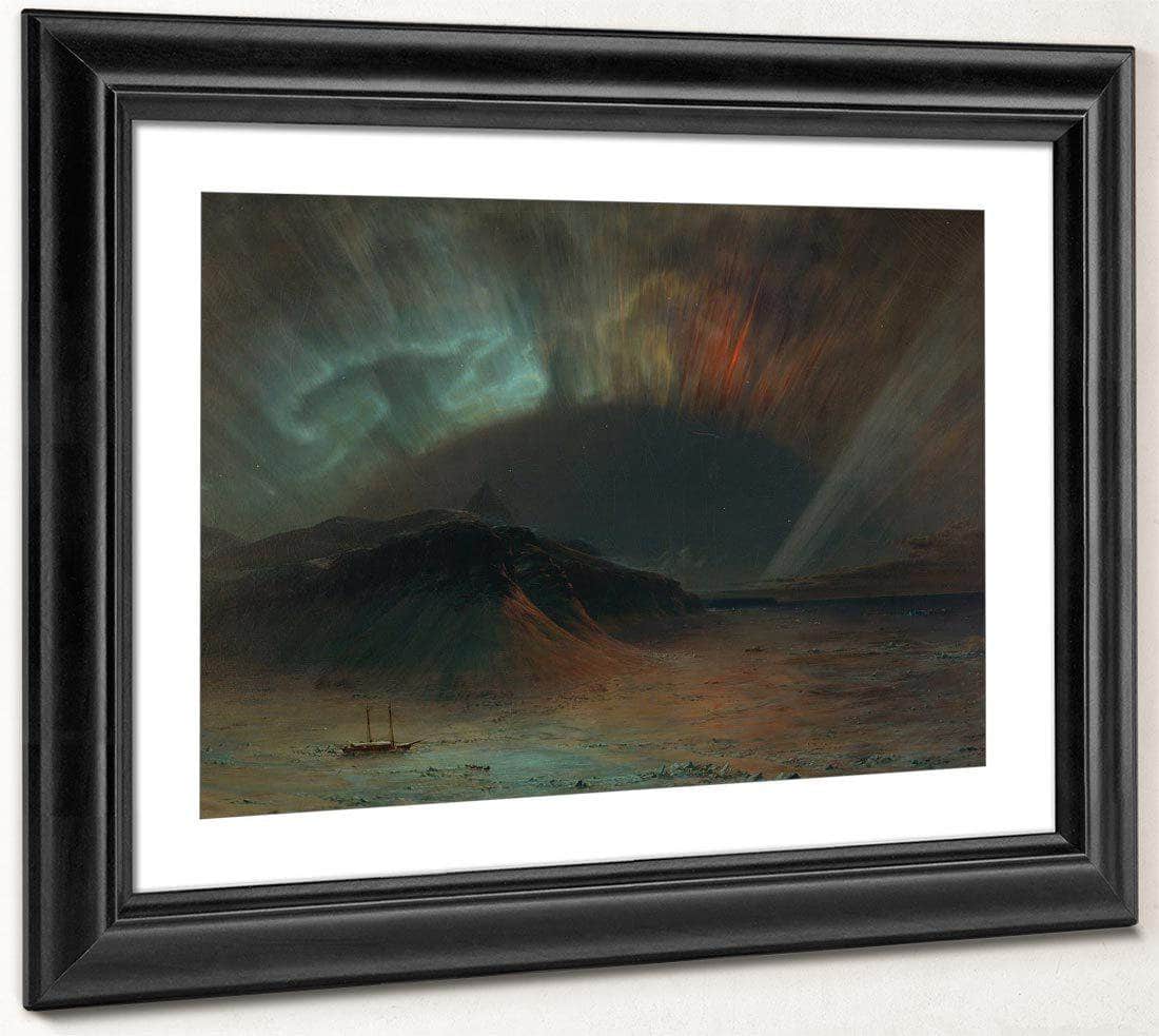 Aurora Borealis 1865 By Frederic Edwin Church Fine Art Print