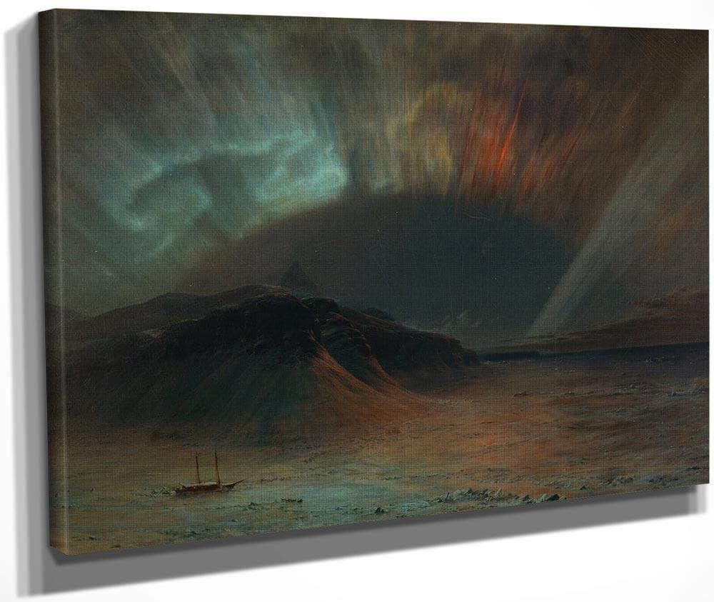 Aurora Borealis 1865 By Frederic Edwin Church Fine Art Print