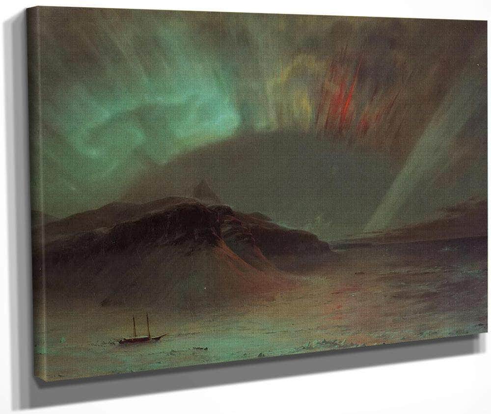 Aurora Borealis By Fredric Edwin Church Fine Art Print
