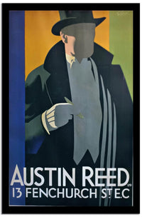 Austin Reed  Vintage Poster Fine Art Print