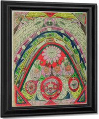 Australia Is Without Doubt The Habitat Of The Giant Strawberry 1911 By Adolf Wolfli Fine Art Print