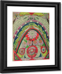 Australia Is Without Doubt The Habitat Of The Giant Strawberry 1911 By Adolf Wolfli Fine Art Print