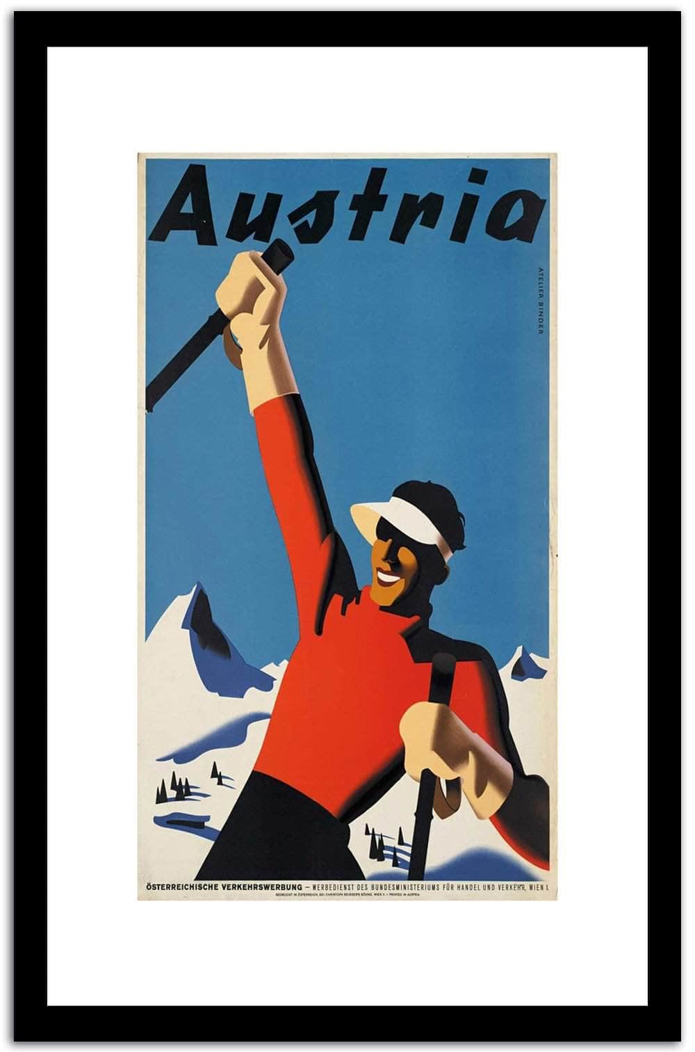 Australia  Vintage Postera Fine Art Print