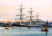 Australian Clipper Old Kensington Painting Jack Spurling Canvas Art Fine Art Print