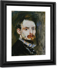 Autoportrait 1875 By Pierre Auguste Renoir Fine Art Print